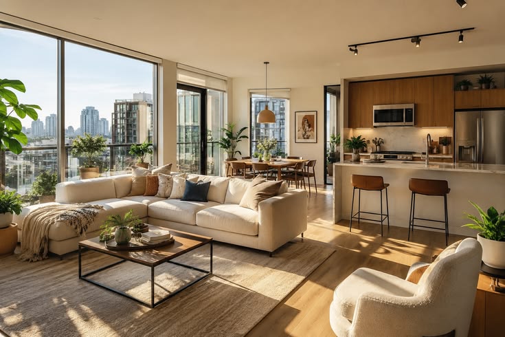Modern apartment interior in Chennai