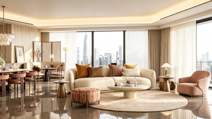 Spacious modern apartment in Hyderabad
