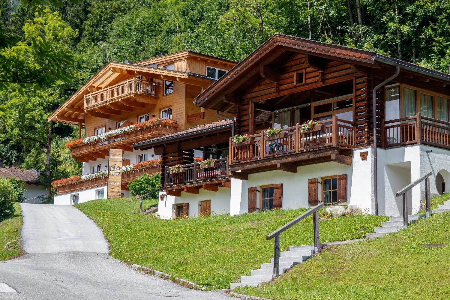 Luxury vacation property surrounded by beautiful scenery