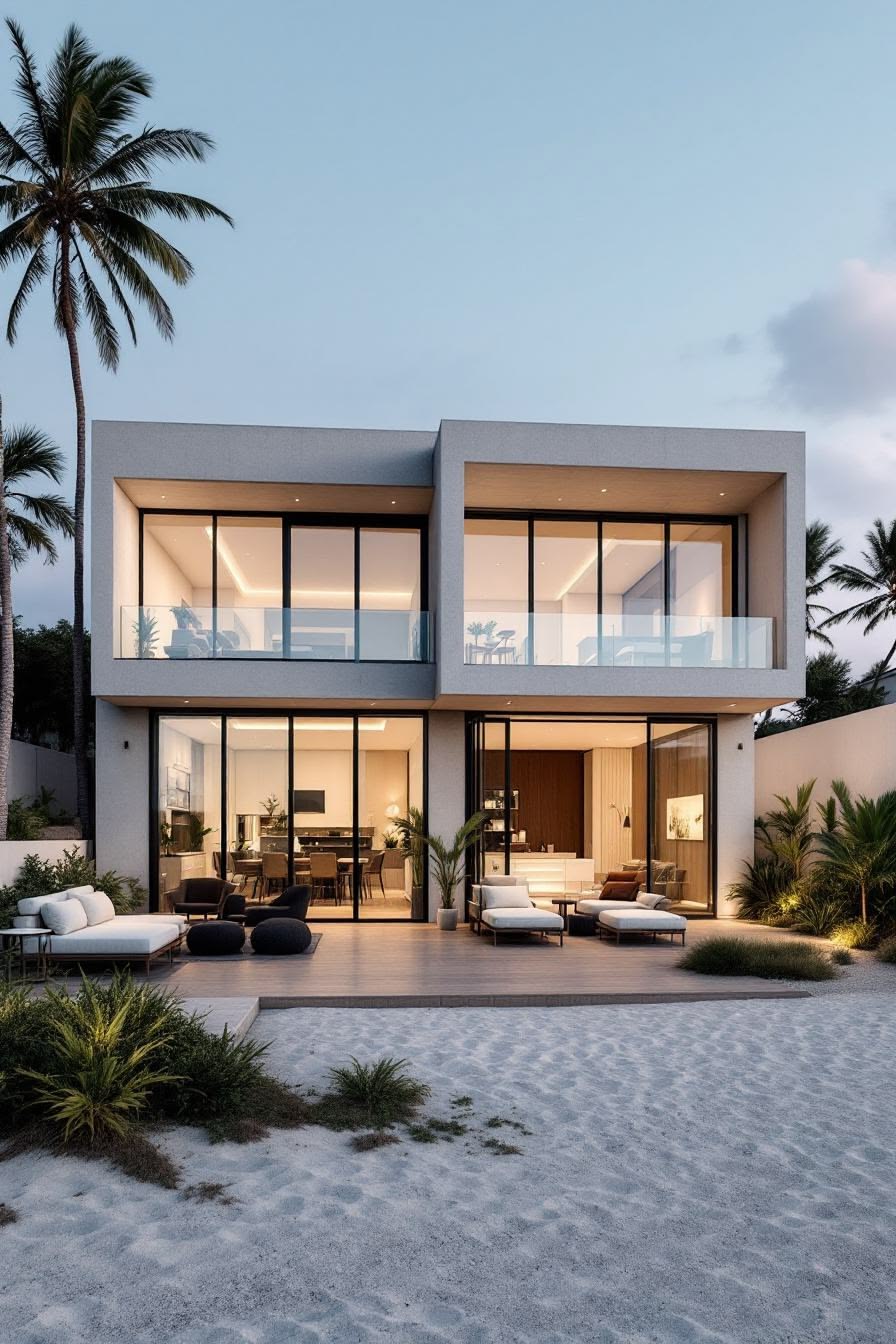 Luxury vacation rental interior